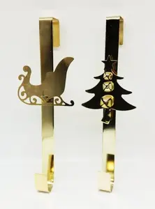 New Design Leaf Shape Metal <b>Wreath</b> Hanger Elegant For Homer Hotel Door <b>Decor</b> Metal <b>Wreath</b> Hanger In High Selling Wholesale Price - Product Image 4