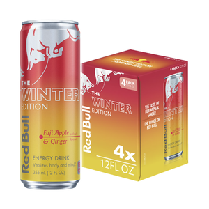 Bebida Energética Red Bull Edición Invierno con Manzana Fuji y Jengibre, 250 ml, Paquete de 12, Aumenta la Concentración y la Energía, Precio de Fábrica - Product Image 6