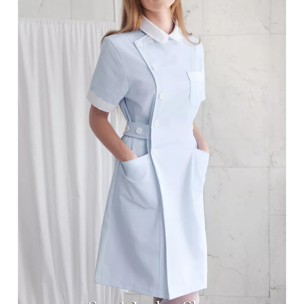 short nurse dress Sandy Liang Nurse Dress in Grey
