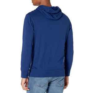Pulls à capuche décontractés de luxe brodés pour hommes, 100 % polyester léger, faible MOQ, personnalisables, vente en gros pour l'hiver - Product Image 3