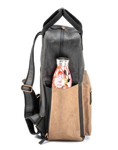 Pugmark élégant Vintage étanche anti-vol Kraftpaper sac à dos hommes femmes végétalien ordinateur portable compartiment Design étudiants à la mode - Product Image 3