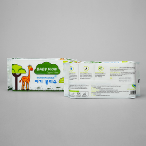 Les lingettes humides Babay wow, de taille 15x20cm avec 80 feuilles, sont fabriquées en tissu non tissé et offrent un nettoyage efficace à un prix avantageux - Product Image 6