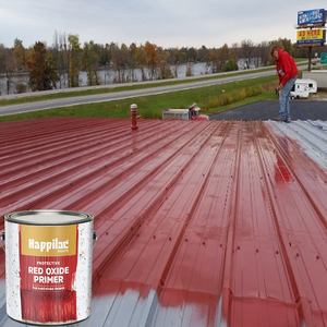 Iron Oxide Red <b>Primer</b> Eco-Friendly Anti-Corrosion Anti-Rust Gloss-Free Rust-Resistant <b>Paint</b> for Ferric <b>Metal</b> & Rubber Coating - Product Image 4