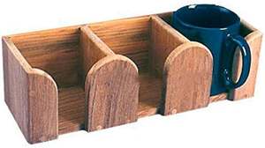 Ensemble de plateaux en bois pour restaurant, café, service de boissons, avec un design traditionnel en bois fait à la main - Product Image 4