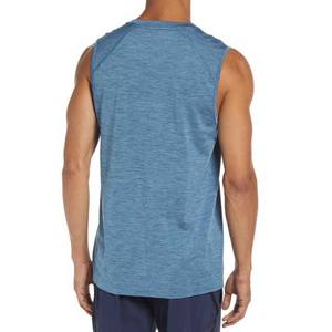 เสื้อกล้ามคอครีวท์คอแขนกุดผ้าฝ้ายระบายอากาศได้ดีสำหรับผู้ชายเสื้อผ้าฟิตเนสยิมไซส์พิเศษออกแบบโลโก้ได้ตามต้องการ - Product Image 2