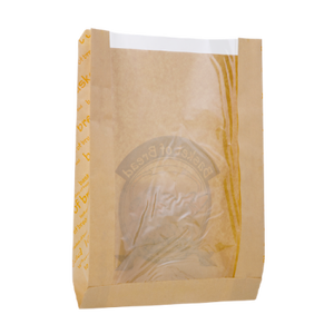 Bolsas de embalaje de papel Kraft personalizadas de primera calidad con asas Logotipo personalizado para compras de alimentos y regalos - Product Image 1