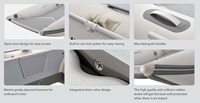 2025 7.5kw Durable Blanc Puissance Moteur PVC DWF Matériel Gonflable Dériveur Bateau pour La Pêche En Plein Air 2-5 Personne Aviron