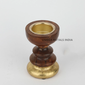 Luxury Metal & <b>Wood</b> Bakhoor Holder Arabic Incense <b>Burner</b> Stainless Steel Table Decor <b>for</b> Home Fragrance Indoor - Product Image 1