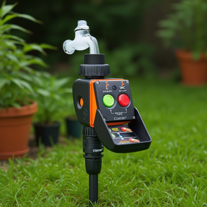 Temporizador de Riego Práctico de 9V para Jardín AQUAUNO 8425 para Microirrigación por Goteo, Temporizador de Grifo Claber - Product Image 3