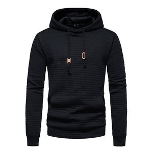 Sudadera con Capucha para Hombre, Nueva Colección Otoño, Forro Polar, Diseño Hueco, Transpirable, Secado Rápido, Informal, para Exteriores, Hecha de Poliéster/Algodón - Product Image 6
