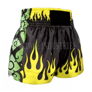 กางเกงขาสั้นแบบไทยสำหรับผู้ชายกางเกงขาสั้นเอวยางยืดระบายอากาศได้ดีโลโก้ตามสั่ง - Product Image 2