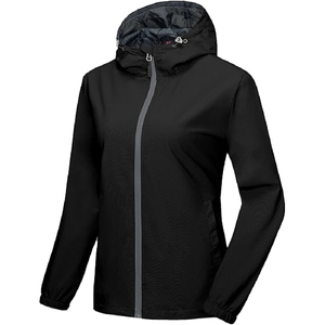 Veste de pluie légère et portable de qualité professionnelle pour hommes Logo personnalisé imperméable pour la randonnée Nouveau fabricant Traitement enduit - Product Image 3