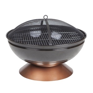 Solid Iron Fireplace Fire Pit With Barbecue Grill Fire Pit From India Attractive Design Best Quality Reasonable Price Fire Pit - Product Image 1