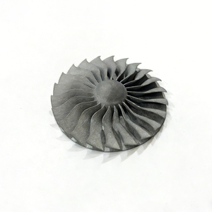 Prototipo de Componente Guía de Gas de Acero Inoxidable 316L, Anillo de Boquilla de Aleta de Estator Impreso en 3D Personalizado por Fusión Selectiva Láser - Product Image 2