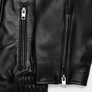 Chaqueta de Cuero Sintético para Mujer |   Chaqueta Corta para Motocicleta |   Chaqueta de Moda Urbana con Cierre de Cremallera para Primavera y Otoño - Product Image 3