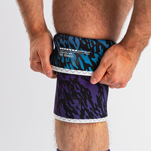 Nouvelle usine Personnaliser Style Genouillère Manches Avec Haute Qualité Fitness Plain Gym Heavy Duty Genou Manches Pour Adulte - Product Image 6