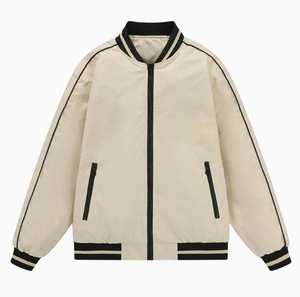 Chaqueta Universitaria de Invierno con Logotipo Bordado Personalizado, Ropa Urbana de Secado Rápido, Chaqueta Varsity para Hombre en Venta - Product Image 4