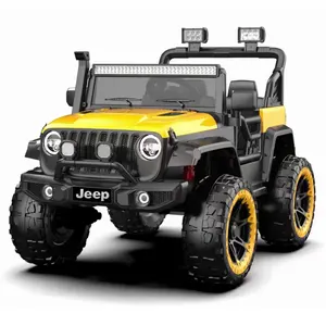 New Design Factory Wholesale Price High Quality Kids Car Electric 4 Wheel Off-Road Vehicle Jeep RC Cars Jeep For Kids