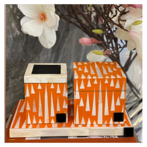 Brûleur à Bakhoor de Haute Qualité en Os et Nacre Arabe, Plateau Mabkhara, Dernière Collection Tendance Ramadan - Product Image 1