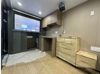 Maisonnette de luxe moderne en forme de cabane, en alliage d'aluminium, préfabriquée, modulaire, mini-maison, espace de travail, studio de jardin