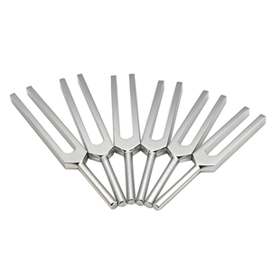 Juego de diapasones de acero inoxidable alemán Manual de 7 piezas, instrumento de curación de Chakra, juego de instrumentos quirúrgicos de energía eléctrica - Product Image 5