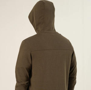 Sudaderas con Capucha Personalizadas para Hombre, Forradas, Cortas, Ligeras, de Felpa Suave, con Bolsillos Laterales Holgados, Hombros Caídos, Diseño Sólido para Invierno - Product Image 6