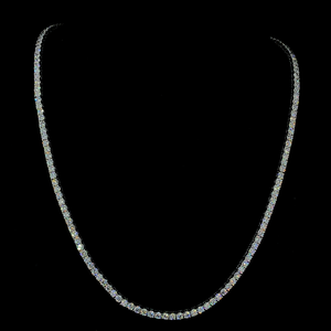 Custom Gra Jewelry 925 Sterling Silver Cross Hip Hop IGI Certified Vvs Tennis Ice Moissanite Unisex Collar Cadena - Product Image 1