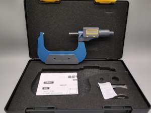 Digitale buitenmicrometer met hoge precisie, 75-100 mm, geschikt voor het meten van onderdelen in de auto- en ruimtevaartindustrie - Product Image 4