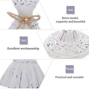 Présentoir d'organisateur de bijoux de style de luxe avec la finition antique pour l'affichage de boucles d'oreilles et d'accessoires de colliers pour la vente à l'exportation - Product Image 3