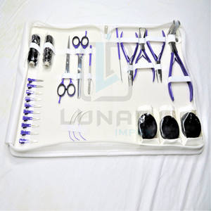Pince d'extension de cheveux personnalisée, prix d'usine Direct, couleur lavande, Kit d'outils avec étiquette de marque gratuite - Product Image 4