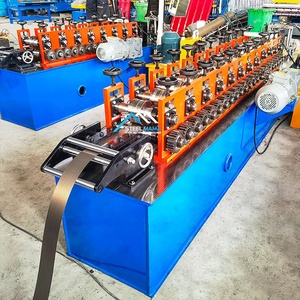 Kim loại đinh tán thép mạ kẽm theo dõi furring kênh cuộn tạo thành máy cho vách thạch cao hồ sơ - Product Image 3