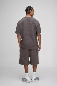 ชุดวอร์มสั้นแบบสวมหัวลายนูนรูปดาว BM สำหรับผู้ชายชุดวอร์มแบบลำลองระบายอากาศคุณภาพสูงสำหรับผู้ชาย - Product Image 2