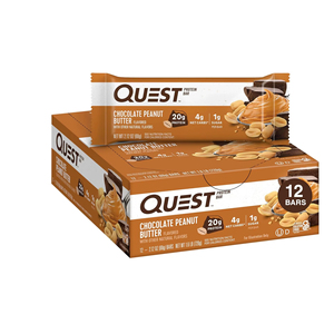 Quest <strong>Nutrition</strong> Chocolate Peanut Butter Protein Bars (12 count) - Product Image 1