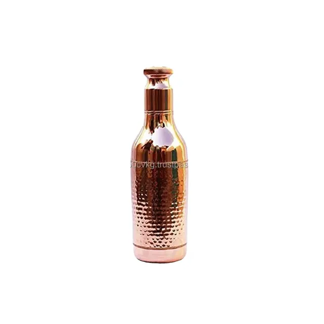 ベストセラー純銅製シャンパン銅ボトル1200 MLサイズ高度な漏れ防止ウォーターボトルマルチサイズが利用可能