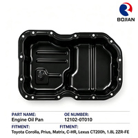 Bac à huile moteur BOJIAN OEM 12102-0T010 inférieur pour Toyota Corolla Levin Auris C-HR RAV4 Wish Noah Prius Vios Matrix 1.6L 1.8L