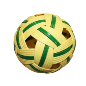 Bola de ratán tejida a mano original al por mayor, perfecta para deportes de Takraw, exportación y venta al por menor de equipos deportivos - Product Image 2