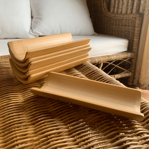 Ensemble d'assiettes en bambou de haute qualité pour sushi-BLUE LOTUS FARM - Product Image 3