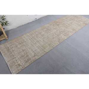 พรมขนแกะสีเบจเป็นมิตรกับสิ่งแวดล้อม2.9x10ฟุตแบบดั้งเดิมดีไซน์เย็บปะติดปะต่อกัน - Product Image 2