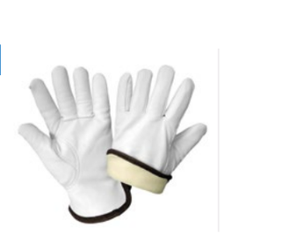 Gants de travail personnalisés pour hommes avec doublure Insulatex, cuir de vachette durable avec polyester, taille unique pour le travail en entrepôt frigorifique - Product Image 2