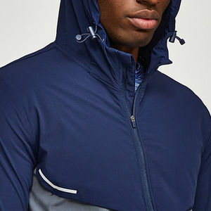 ชุดวอร์มกันลมซิปเต็มตัวทำจากไนลอนโพลีเอสเตอร์กันน้ำ - Product Image 3