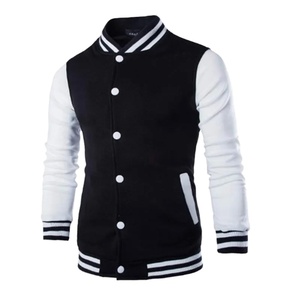 Wholesale Custom Logo Embroidery Baseball Jacket Sports Loose BOXY VARSITY CollegeBaseballjacket for men - Product Image 1