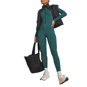 Conjunto de Yoga Personalizado en Oferta, Trajes Deportivos de Una Pieza para Gimnasio, Conjunto de Yoga para Ejercicio, Mono de Yoga para Mujer - Product Image 3