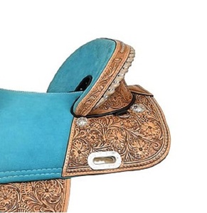 Selle de course Western en cuir véritable de qualité supérieure pour l'équitation - Product Image 3