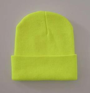 Nuevo gorro de punto de color caramelo, gorro de lana versátil Simple de invierno para hombres y mujeres, gorro cálido para exteriores, adecuado para uso diario - Product Image 4