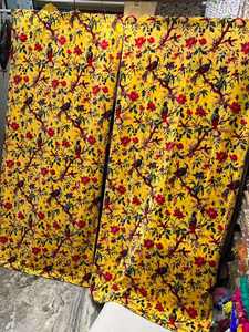 Indian Velvet <b>Fabric</b> Insulated All-Season Vulva Mandala Tapestry Curtain 2 <b>Panels</b> Set Bohemian <b>Wall</b> Drapery Door Decor Window - Product Image 3