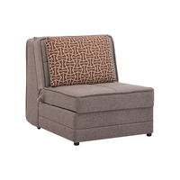 Canapé-lit convertible CozyCorner Studio, design moderne et luxueux, extensible et inclinable, capitonné, idéal pour petit salon, chambre ou bureau