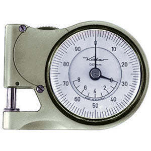 3952ga Outside <b>Micrometer</b> 1/100 mm Division Dial Feeler Gauges with 12 mm Arc - Product Image 1