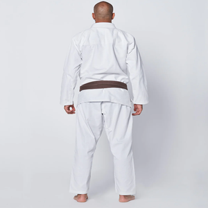 Kimono de Jiu Jitsu Profesional Blanco / Kimono de BJJ / Uniformes de BJJ Personalizados, Uniforme de BJJ Ligero de Algodón, Kimono de Jiu Jitsu Brasileño - Product Image 5