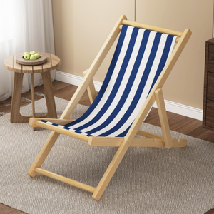 Chaise de plage moderne Moon, légère, portable, durable, mobilier d'extérieur, <span class=keywords><strong>pliable</strong></span>, <span class=keywords><strong>en</strong></span> bois, chaise longue pour adultes - Product Image 3