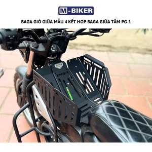 Panier central authentique Yamaha PG1 pour motos, en plastique et aluminium avec matériau ABS de Mbiker - Product Image 4